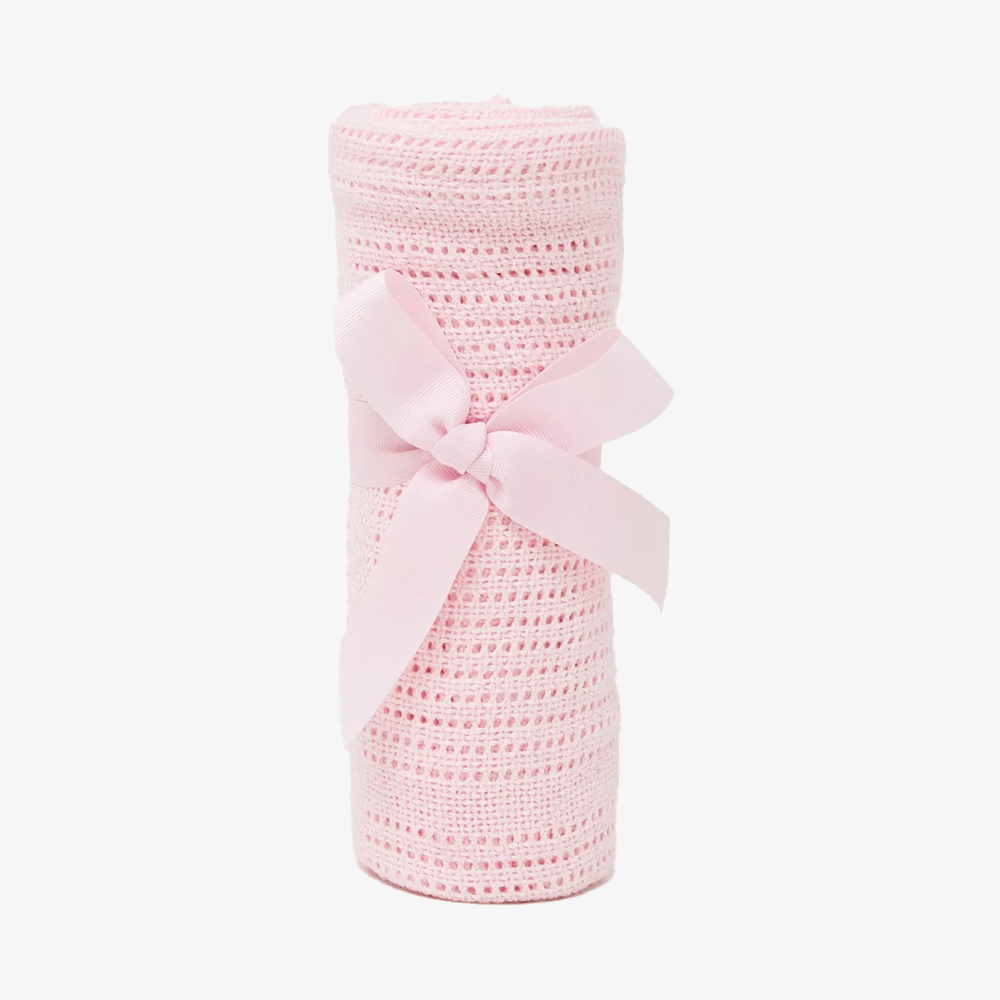 Bespoke dyeing and volume production of cotton cellular blankets by factory-direct supplier