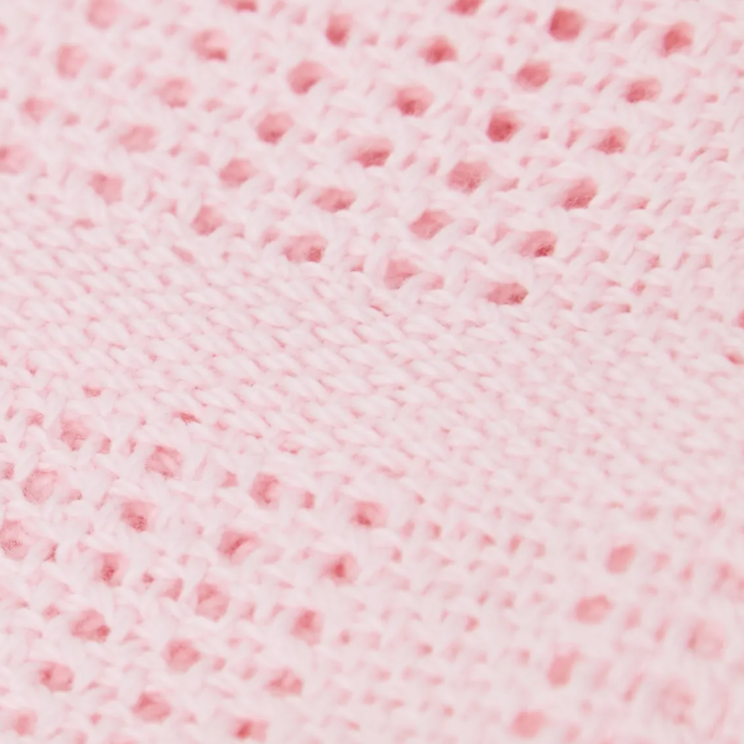 Breathable cellular knit texture from a specialized infant textile mill