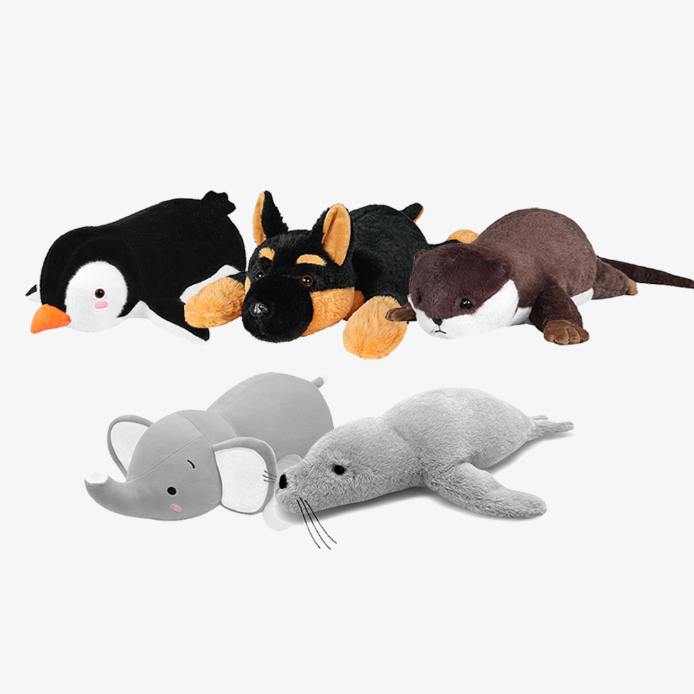 Wholesale sensory weighted plush animal series for therapy
