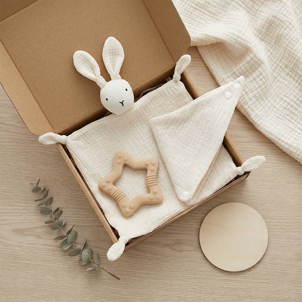 Custom Newborn Essential Soothing Trio Gift Set - OEM Baby Care Manufacturer