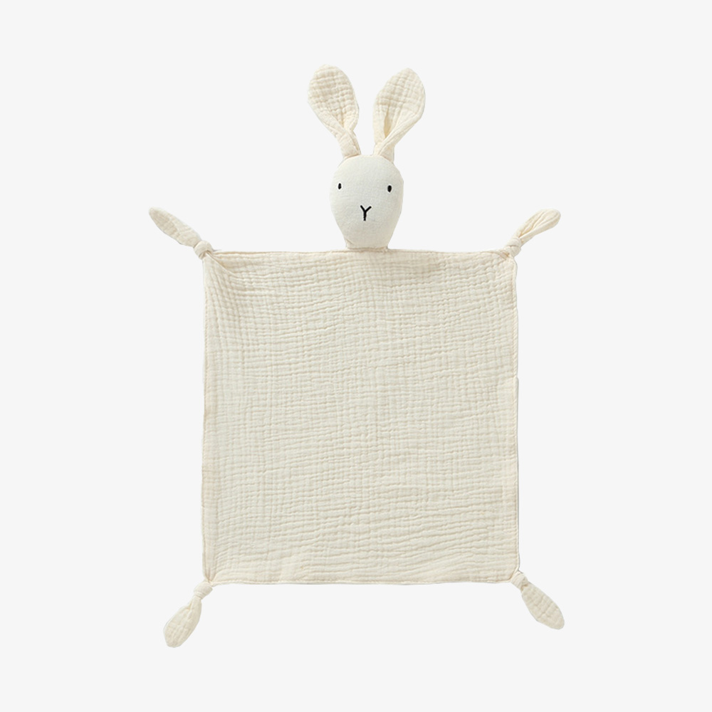 Organic Muslin Animal Theme Lovey for Newborn Wholesale