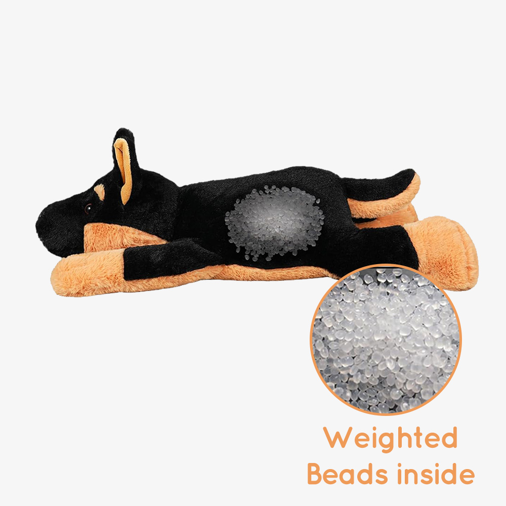 Non-toxic glass beads inside weighted plush toy manufacturer detail