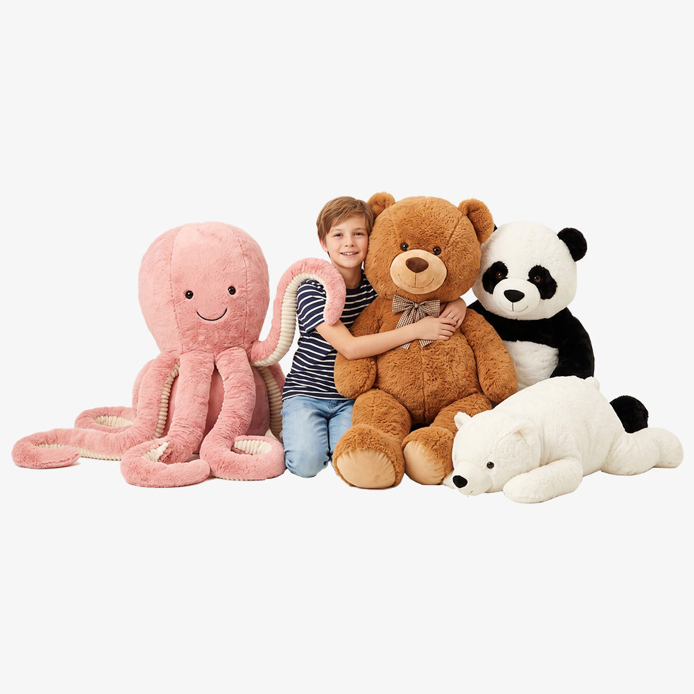 Oversized Polar Bear Plushie