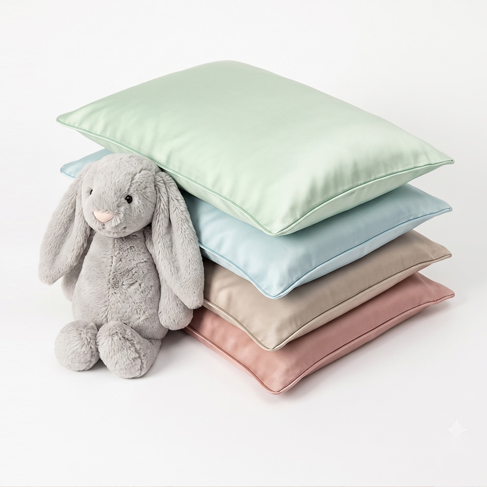 Multi-color Baby Silk Pillowcases Collection - Custom Bedding Supplier