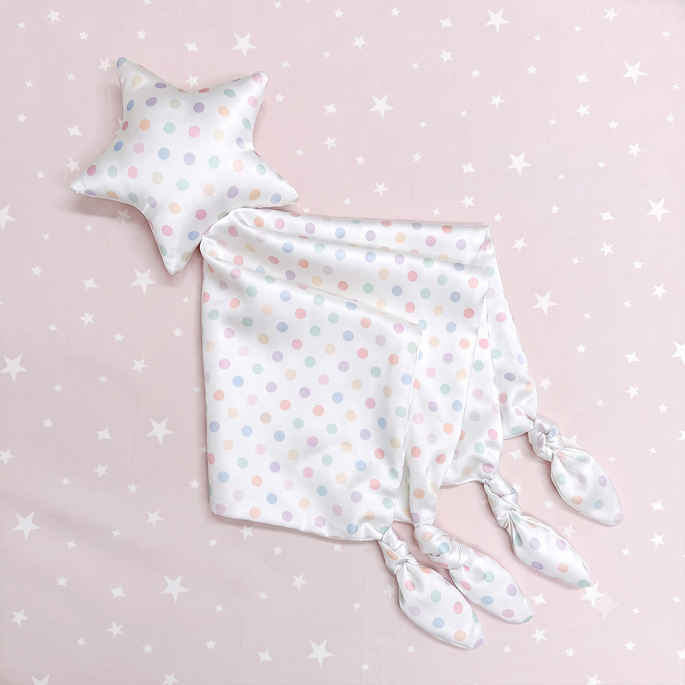 OEKO-TEX Certified Star Silk Baby Lovey - Custom OEM Manufacturer