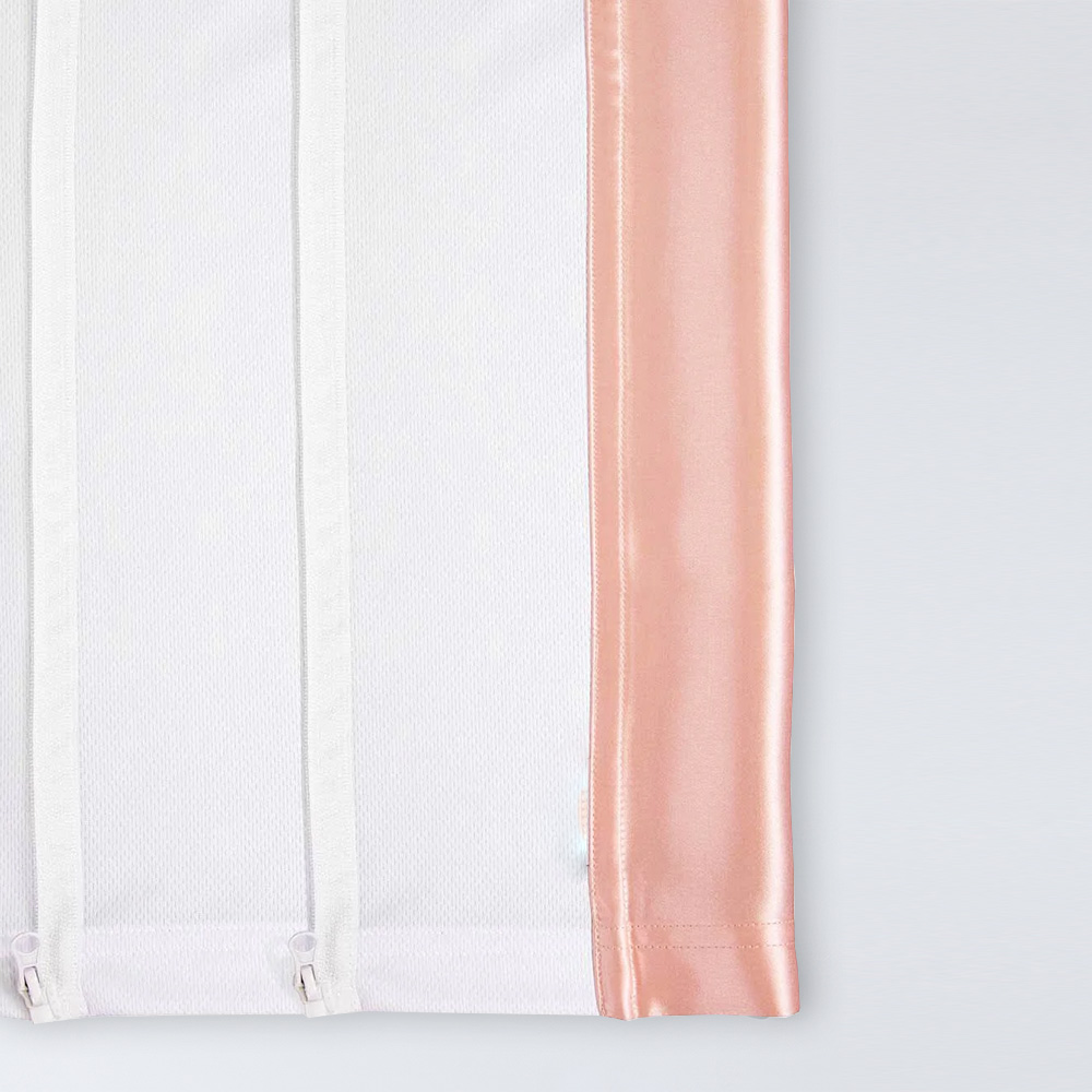 Detail View of Silk Bassinet Sleeves - Compliant Private Label Textile Manufacturer