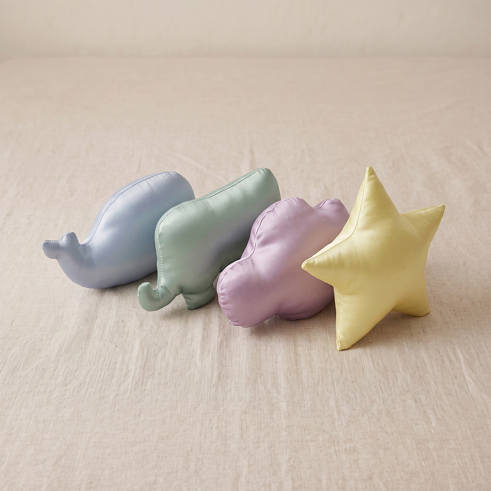 Whale and Star Shaped Silk Kids Pillows - BSCI Audited Factory Direct Wholesale