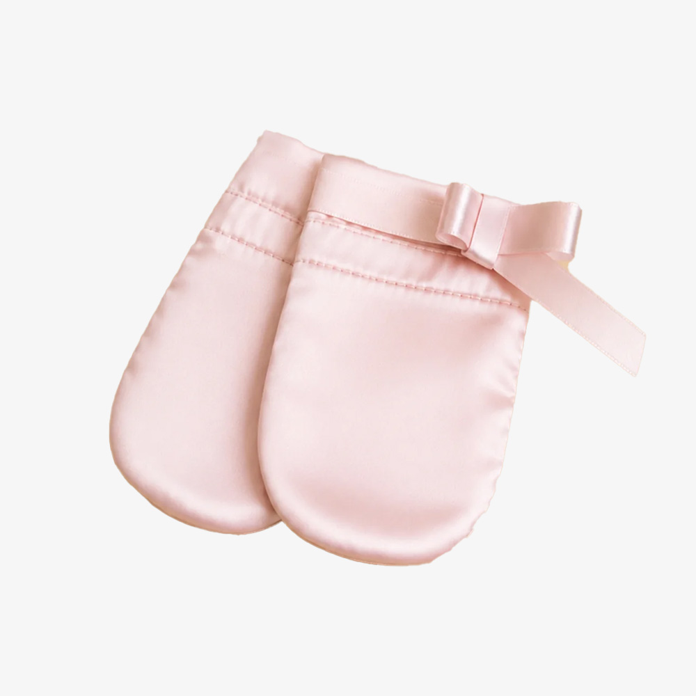 Silk Baby Mittens